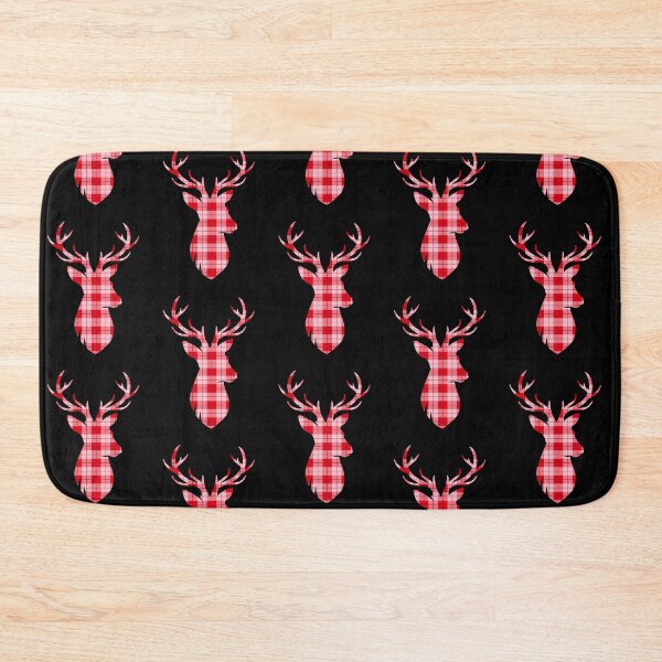 Item preview, plaid deer christmas designed and sold by Goodthings99.