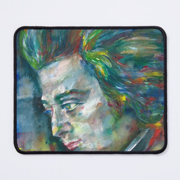 Item preview, WOLFGANG AMADEUS MOZART watercolor portrait.3 designed and sold by lautir.