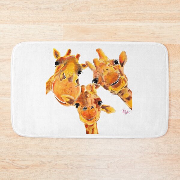 Item preview, GiRaFFe Zoo ANiMaL PRiNTS ' THe GiRaFFe FaMiLY ' GiRaFFe GiFTS BY SHiRLeY MaCARTHuR designed and sold by Shirley MacArthur Art.