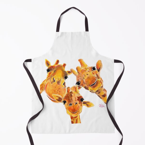Item preview, GiRaFFe Zoo ANiMaL PRiNTS ' THe GiRaFFe FaMiLY ' GiRaFFe GiFTS BY SHiRLeY MaCARTHuR designed and sold by Shirley MacArthur Art.