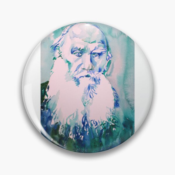 Item preview, LEO TOLSTOY watercolor portrait.6 designed and sold by lautir.