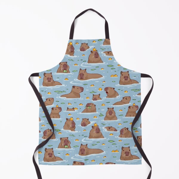 Item preview, Bathing Capybara Pattern designed and sold by Griffywings.