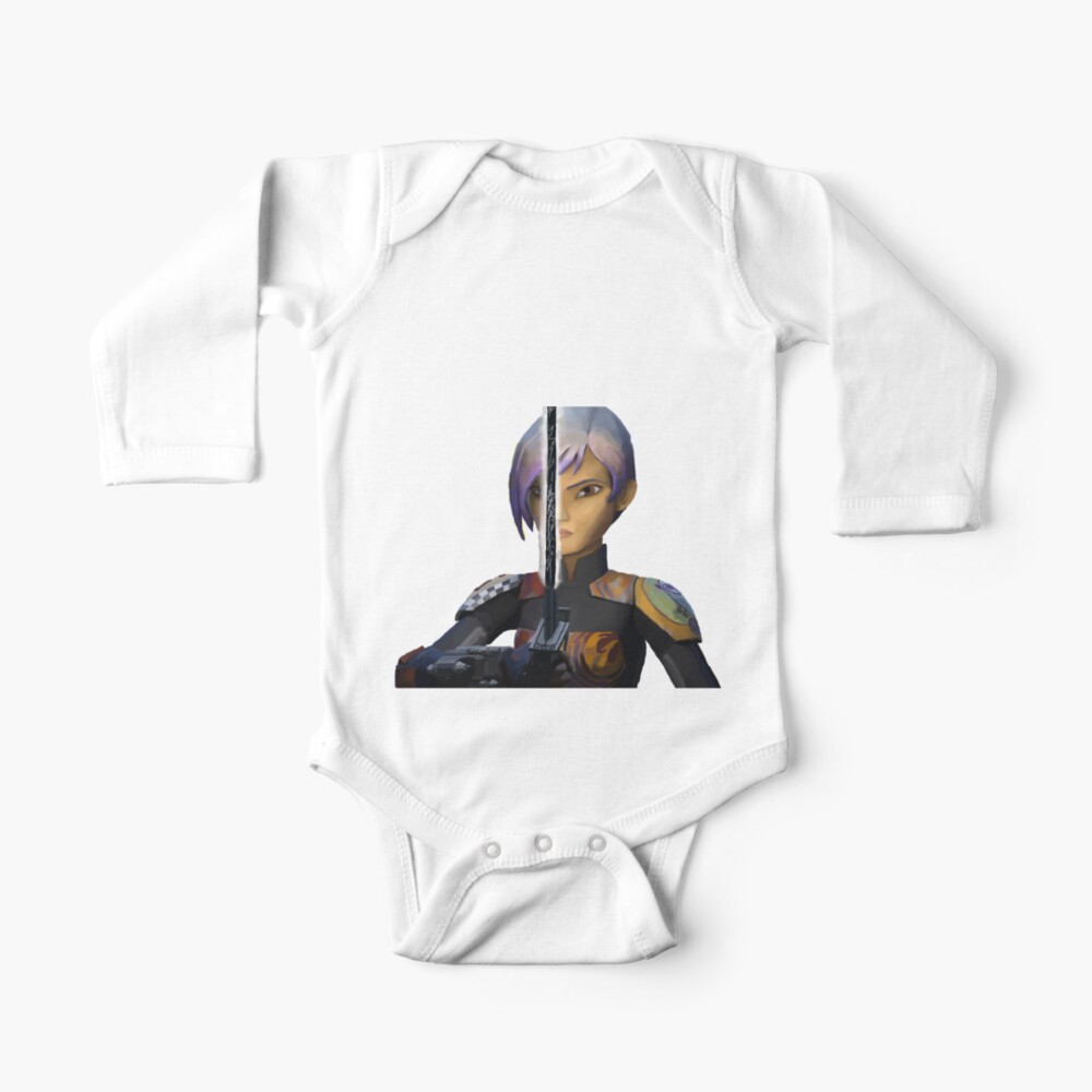 Body Para Bebe Sabine Wren Darksaber Vers 2 De Sharkeila Redbubble