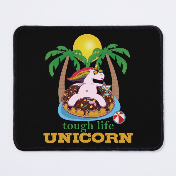 Item preview, TOUGH LIFE FUNNY COLORFUL UNICORN | SUMMER FAMILY GIFT| FUNNY COLORFUL LOVELY UNICORN designed and sold by al21ex.