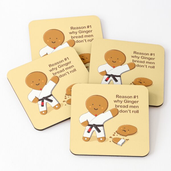 Item preview, Gingerbread man don't roll - jiu jitsu gift - judo gift - Christmas tshirt designed and sold by undersideland.