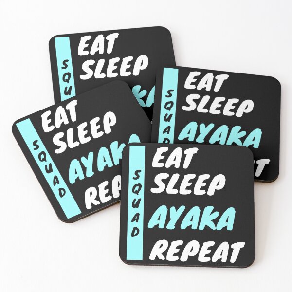 Item preview, Ayaka, Ayaka squad, Ayaka team, eat sleep Ayaka repeat, genshin impact : For Ayaka lover designed and sold by MokonoKokoro.