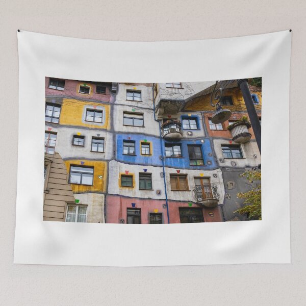 Item preview, Hundertwasserhaus in Vienna designed and sold by pietrofoto.