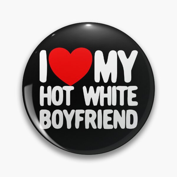 Artikelvorschau, I Love My Hot White Boyfriend Red Heart My Hot Boyfriend Gear entworfen und verkauft von DynamicDesign.