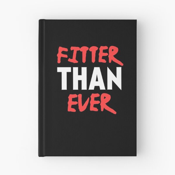 Item preview, Fitter than ever, fitness motivational quote designed and sold by EnzoVectorism.