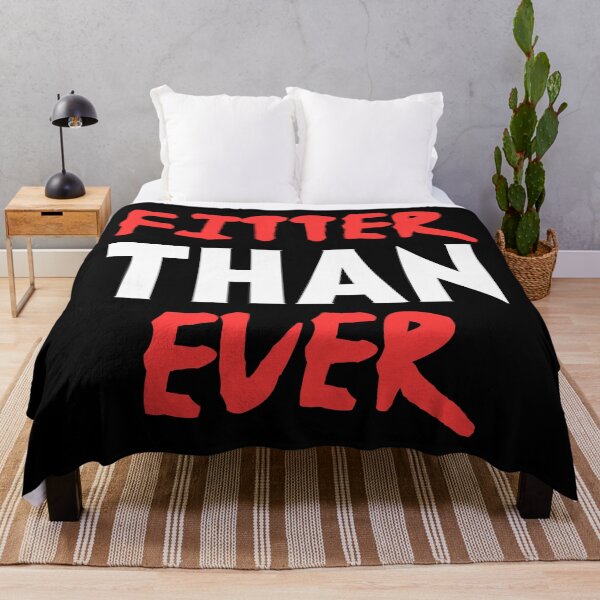 Item preview, Fitter than ever, fitness motivational quote designed and sold by EnzoVectorism.