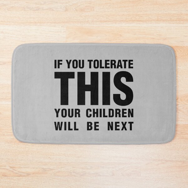 Item preview, If you tolerate this, black designed and sold by perezzzoso.