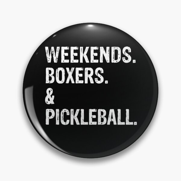 Item preview, Weekends Boxers and Pickleball Funny Dog Gift  designed and sold by Guarddogdrive.