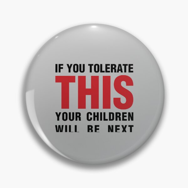Item preview, If you tolerate this, black & red designed and sold by perezzzoso.