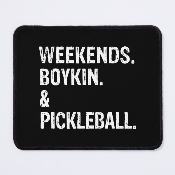 Item preview, Weekends Boykin and Pickleball Funny Dog Gift  designed and sold by Guarddogdrive.