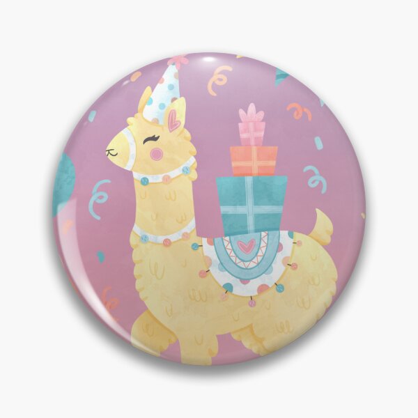 Item preview, Happy llama Birthday designed and sold by Greta Costabile.