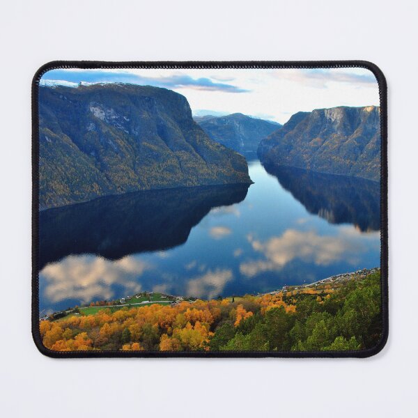 Item preview, Aurlandsfjord Flam Norwegian Fjord Norway Scandinavia designed and sold by AndyEvansPhotos.