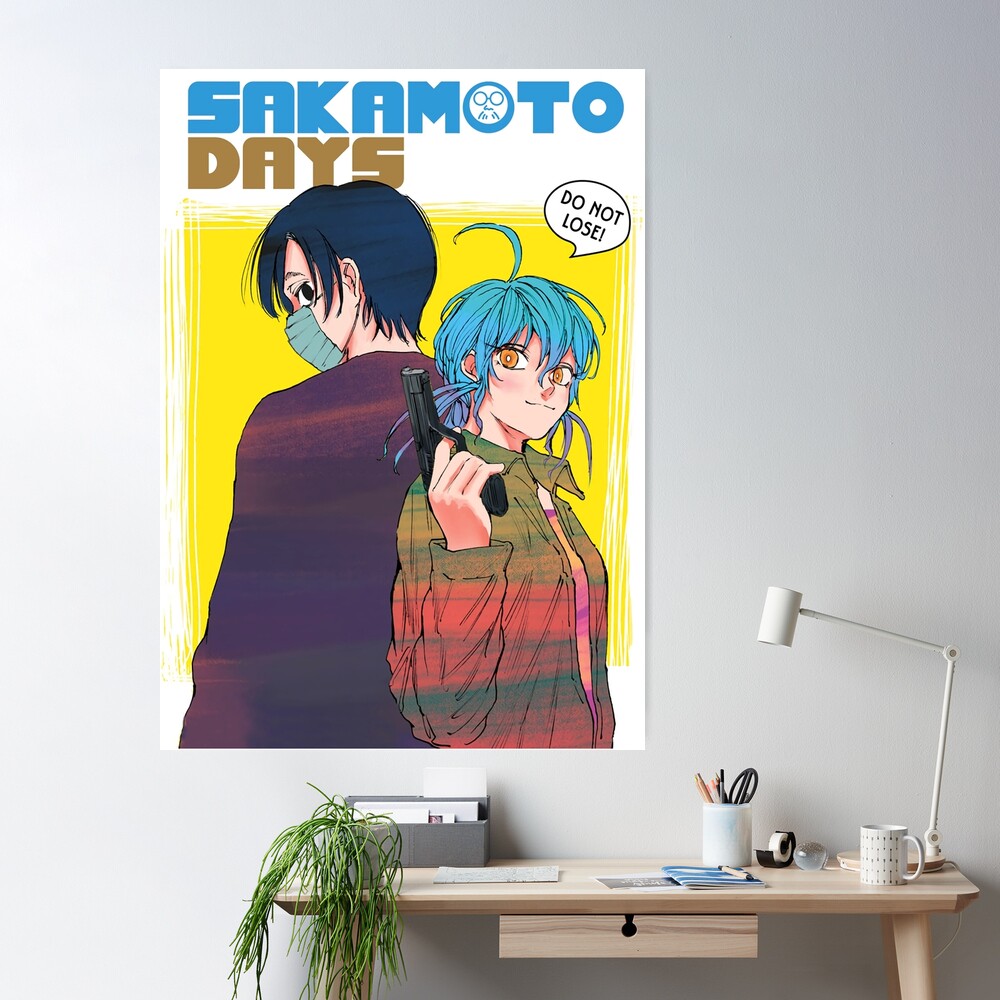 Anime Poster I'm Sakamoto you know Sakamoto wall scroll Art Picture 105x40cm