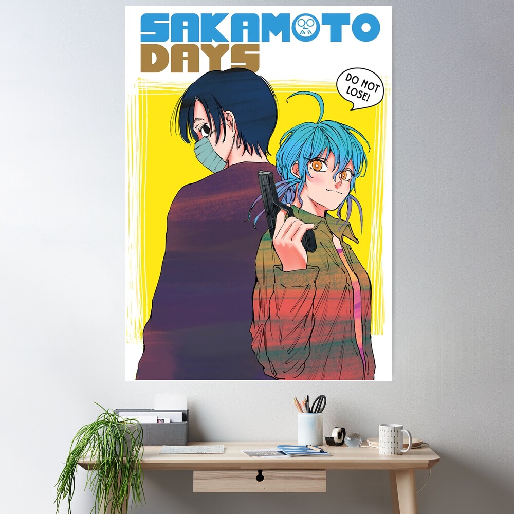 Anime Poster I'm Sakamoto you know Sakamoto wall scroll Art Picture 105x40cm