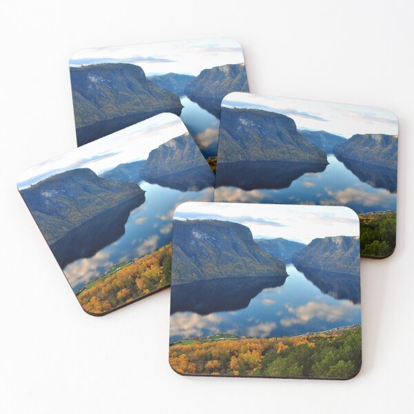 Item preview, Aurlandsfjord Flam Norwegian Fjord Norway Scandinavia designed and sold by AndyEvansPhotos.