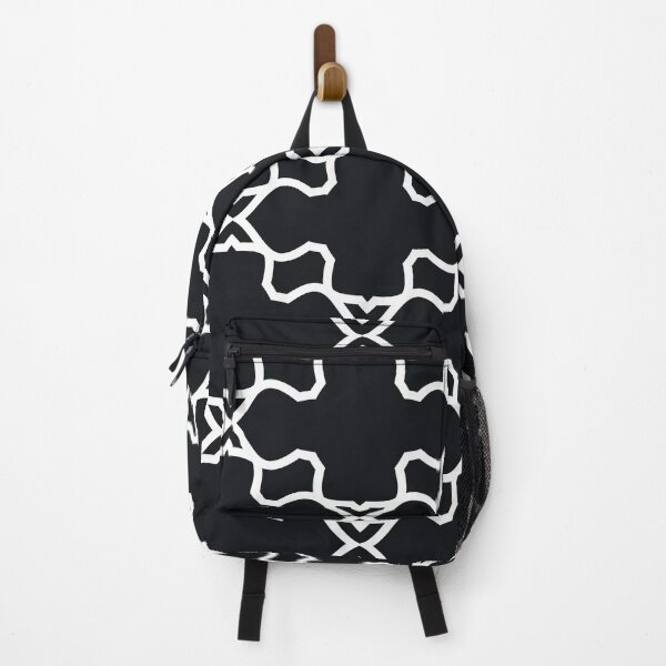 Item preview, Black and White Ornamental Shape Pattern 3 designed and sold by All-Black-White.