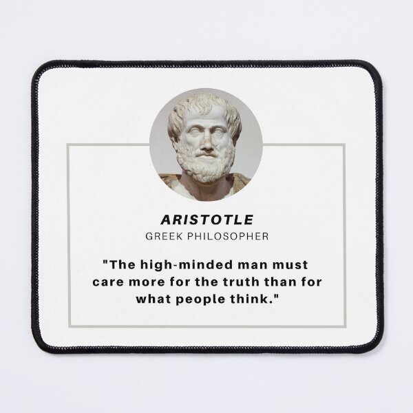 Item preview, Aristotle Quote designed and sold by The-Quote-House.