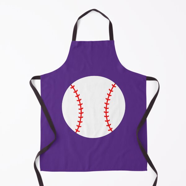Item preview, Baseball with Purple Background Design designed and sold by beccaveedesigns.