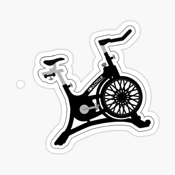Soul Cycle Black Bike Sticker