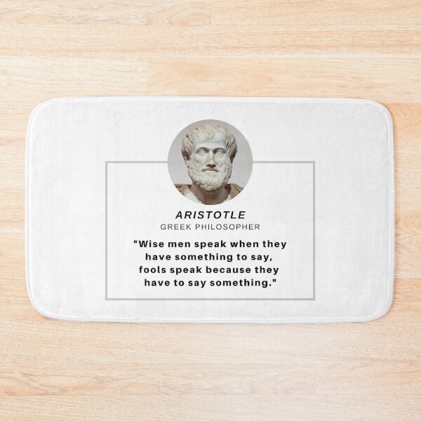 Item preview, Aristotle Quote designed and sold by The-Quote-House.