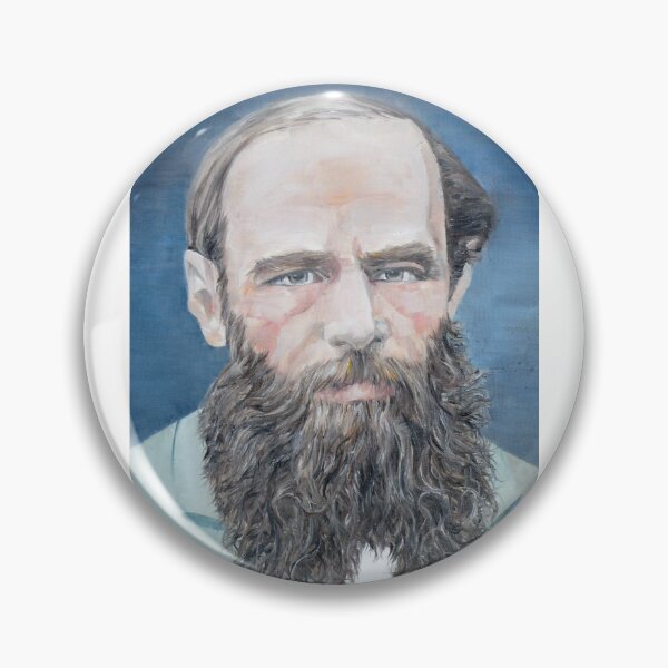 Item preview, FYODOR DOSTOEVSKY - oil portrait designed and sold by lautir.
