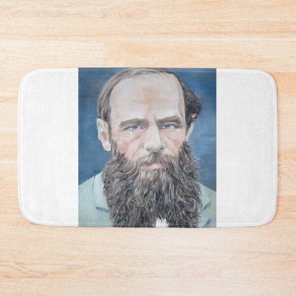 Item preview, FYODOR DOSTOEVSKY - oil portrait designed and sold by lautir.