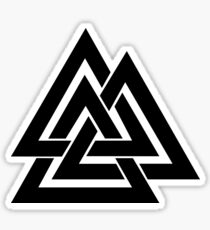 Valknut Symbol Sticker