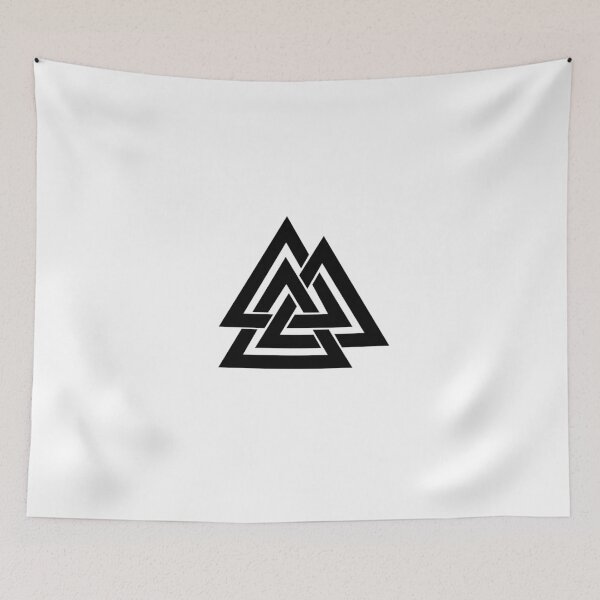 Item preview, Valknut symbol designed and sold by OldSchoolStore.