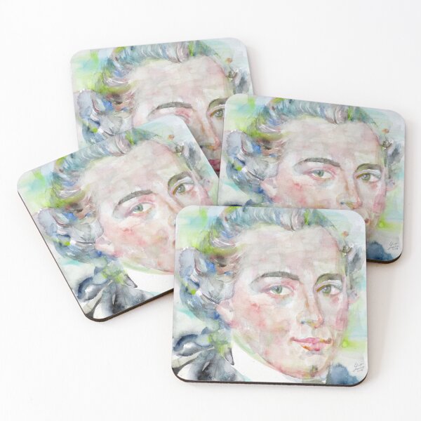 Item preview, IMMANUEL KANT - watercolor portrait designed and sold by lautir.