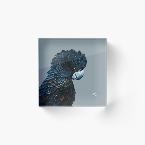 Item preview, Black cockatoo designed and sold by lucyluart.
