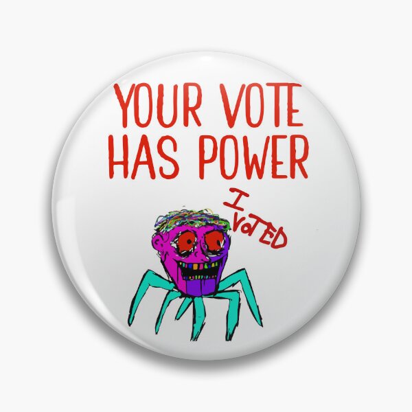 Item preview,  Spider I Voted Ulster Country  designed and sold by Liza Design.