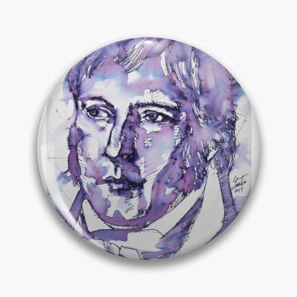 Item preview, HEGEL - watercolor portrait.2 designed and sold by lautir.