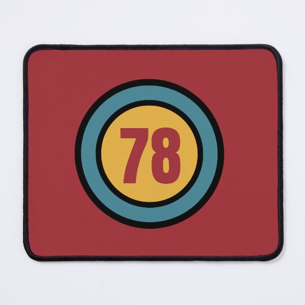 Item preview, The Number 78 - seventy eight - seventy eighth - 78th designed and sold by SirenSeventyOne.