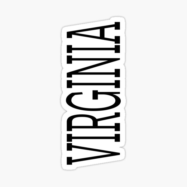 "Virginia City in Virginia State Around the World" Sticker for Sale