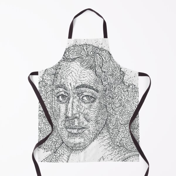 Item preview, BARUCH SPINOZA - ink portrait designed and sold by lautir.