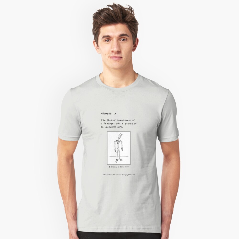 What's in a Name, Mate? ... Alyangula Slim Fit T-Shirt