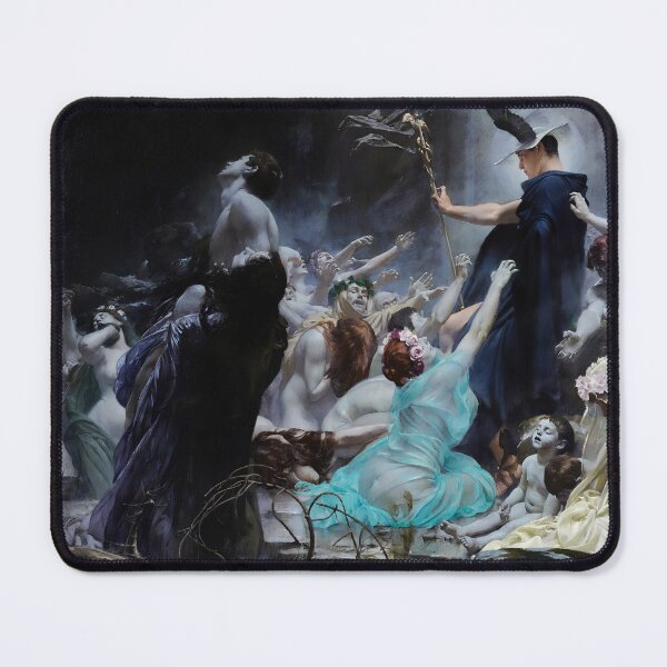 Item preview, The Souls At The Acheron Adolf Hirémy-Hirschl designed and sold by TeeARTHY.