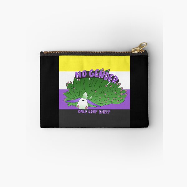 Item preview, non-binary leaf sheep designed and sold by XPLUSHMONSTERX.