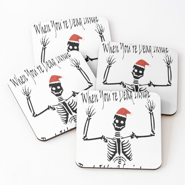 Item preview, When You're Dead Inside But It's Christmas designed and sold by Soudesign99.