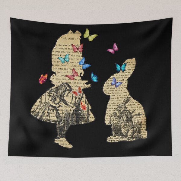 Item preview, Alice & the Rabbit - Vintage Wonderland Book designed and sold by Gypsy  Queen.