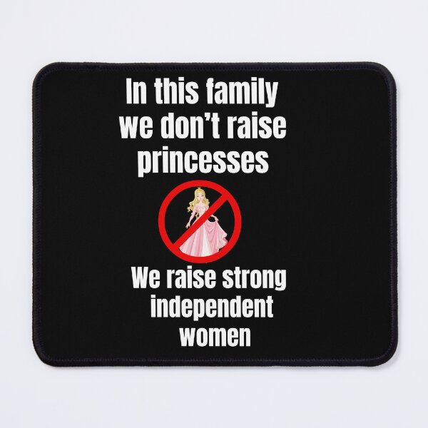Item preview, no princesses raise strong independent women  designed and sold by R2Dsign.
