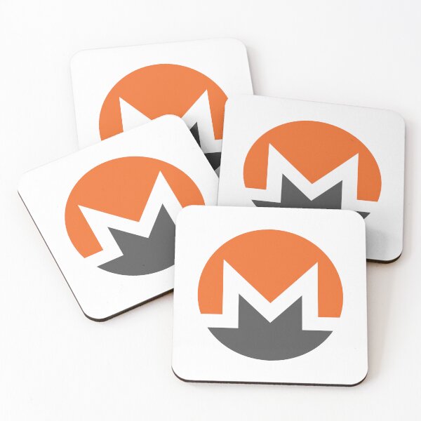 Item preview, Monero XMR Crypto Altcoin - Clean Logo Variant #2 designed and sold by CryptoMoods.