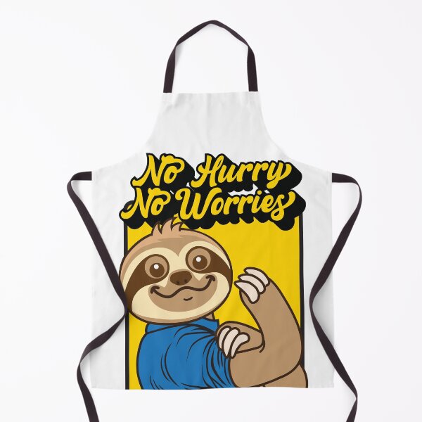 Item preview, No Hurry No Worries Sloth designed and sold by plushism.