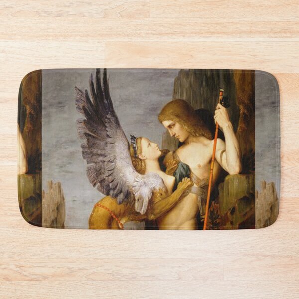Item preview, Oedipus and the Sphinx - Gustave Moreau  designed and sold by Vintage Designs +.