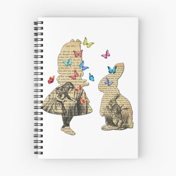 Item preview, Alice & the Rabbit - Vintage Wonderland Book designed and sold by Gypsy  Queen.