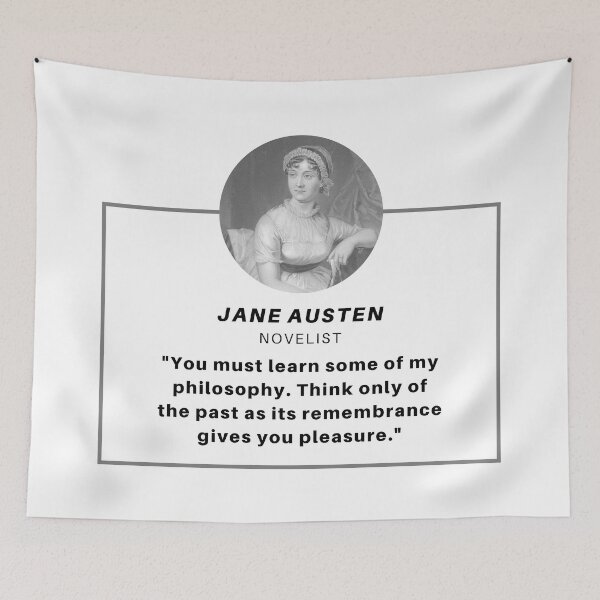 Aperçu de l'œuvre Citation de Jane Austen créée et vendue par The-Quote-House.